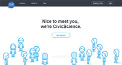 Desktop Screenshot of civicscience.com